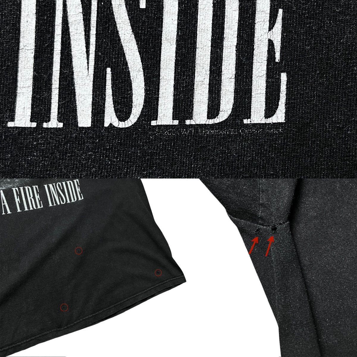 Band Tees AFI “A Fire Inside” Graphic Tee (Early 2000s) Size US M / EU 48-50 / 2 - 4 Thumbnail