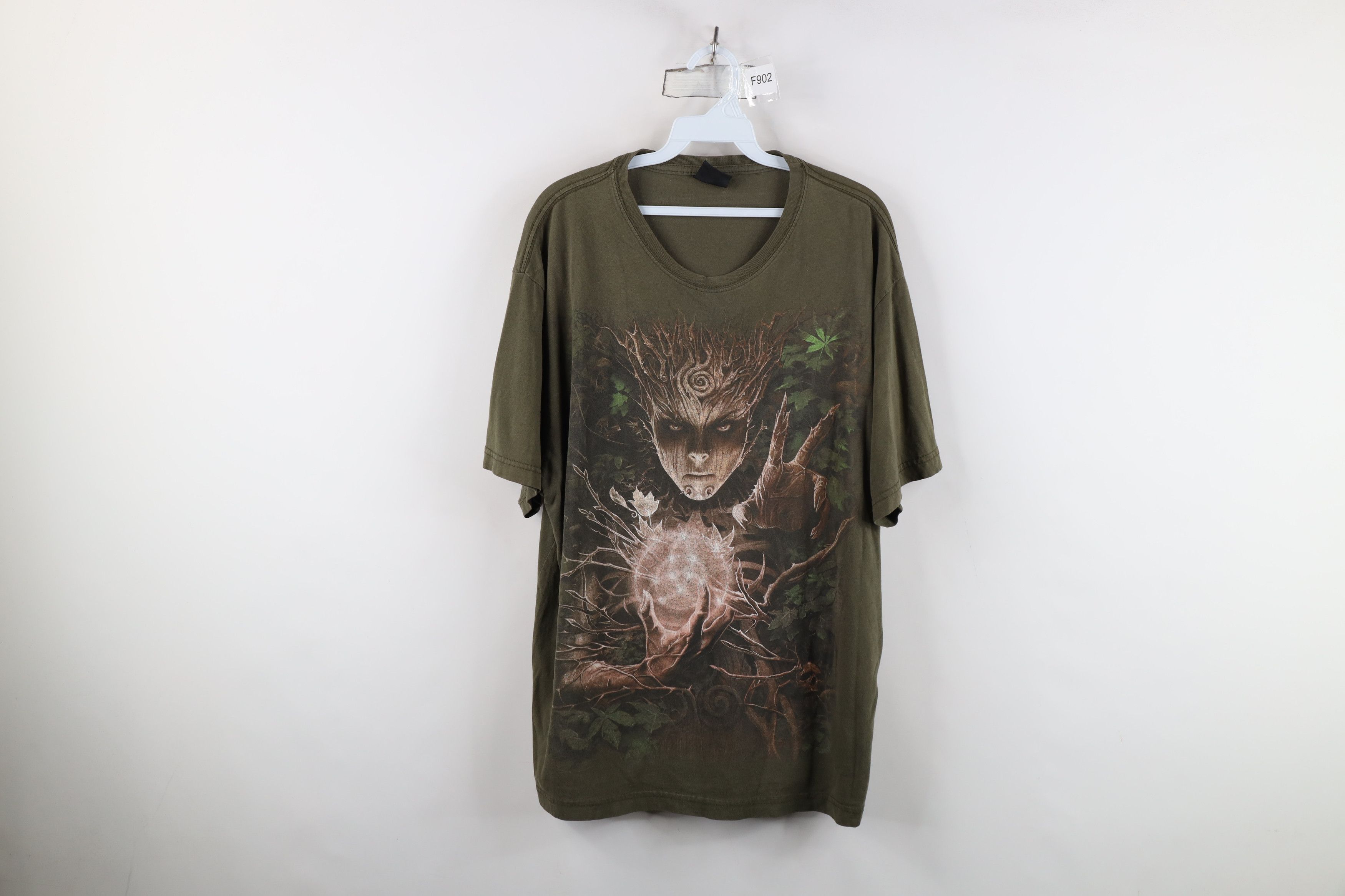 Vintage Vintage Y2K Streetwear Mother Nature Tree Skull T-Shirt Size US XL / EU 56 / 4 - 1 Thumbnail