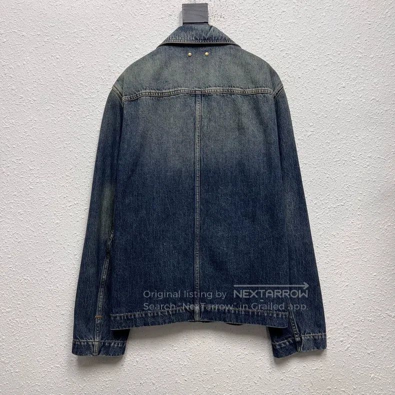 Louis Vuitton Louis Vuitton Embossed LOGO logging denim jacket Size US M / EU 48-50 / 2 - 2 Thumbnail