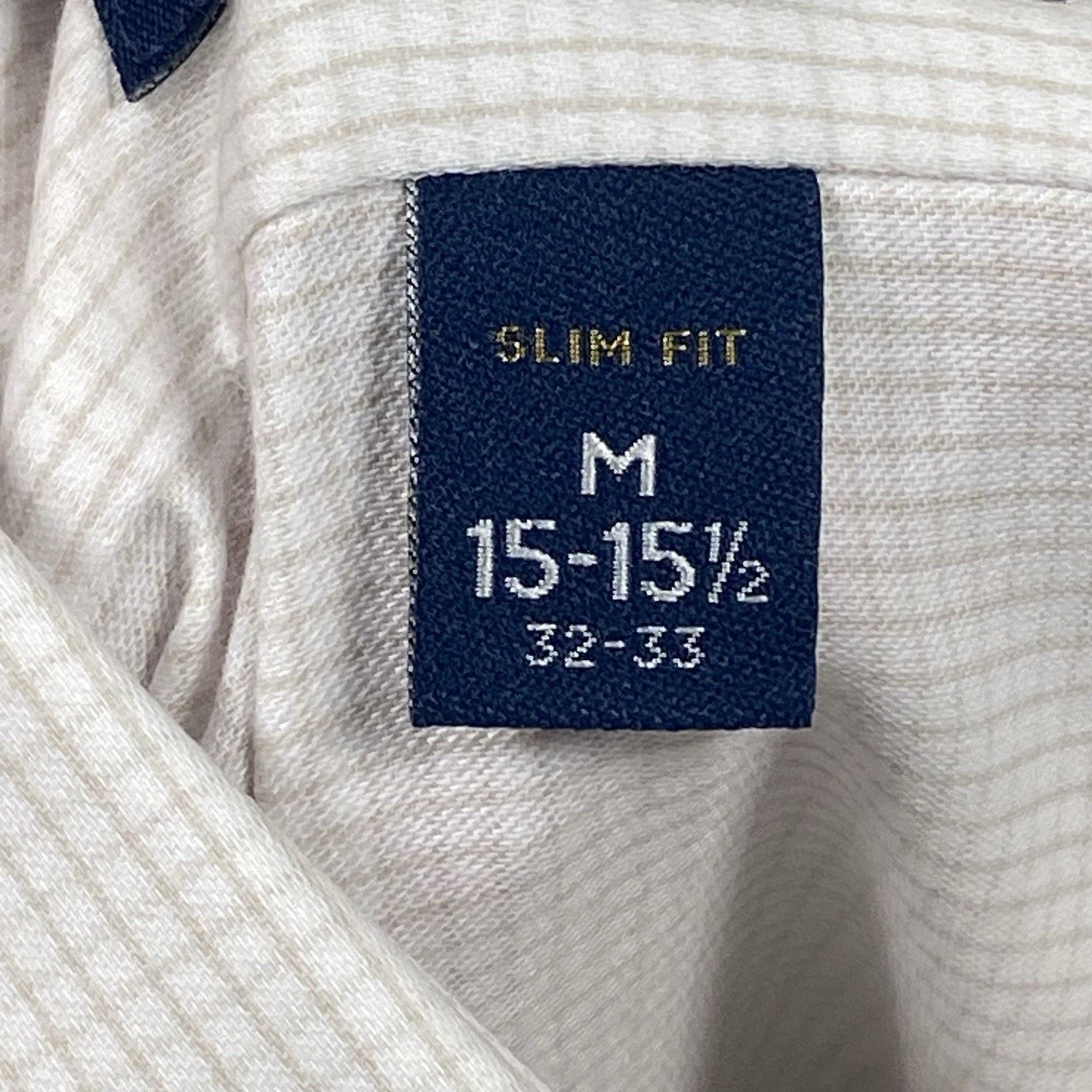 Stafford Stafford Sweat Repel Shirt Men's Medium 15-15.5 32-33 Tan Size US M / EU 48-50 / 2 - 4 Thumbnail