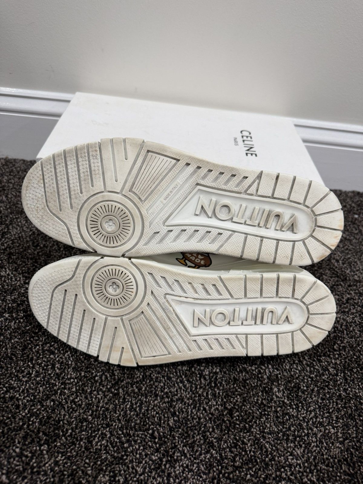 Louis Vuitton × Nigo Louis Vuitton x Nigo Human Made Duck FW21 LV Trainers Shoes Size US 10 / EU 43 - 12 Thumbnail