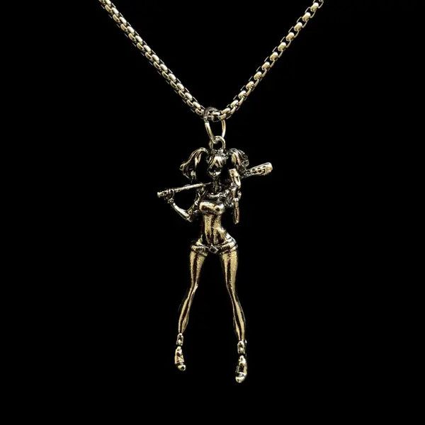 Jewelry Punk Necklace Gothic Chain Size ONE SIZE - 8 Thumbnail