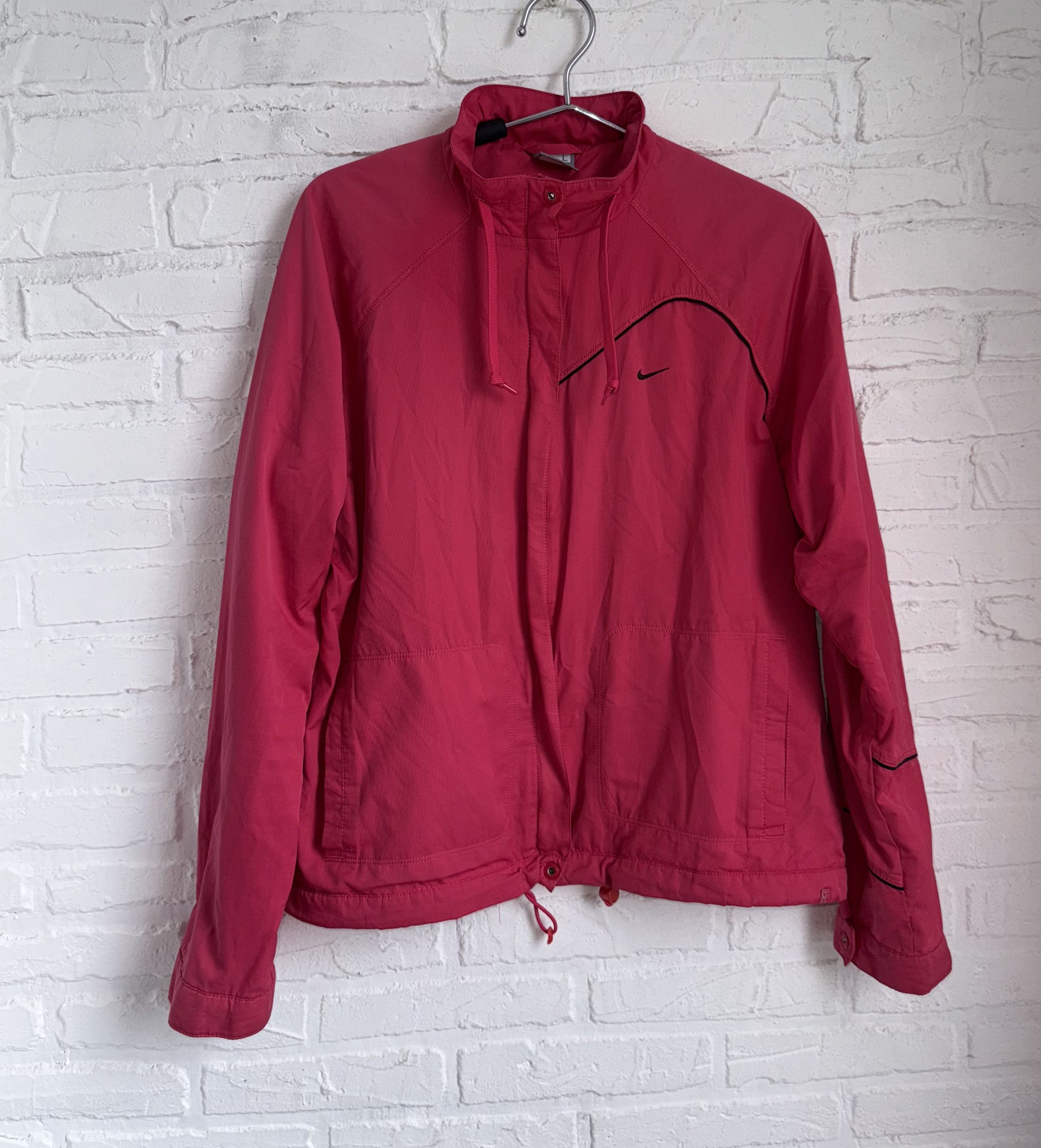 Nike Vintage Nike Tony Spackman Era Pink Technical Tennis Jacket Size L / US 10 / IT 46 - 1 Thumbnail