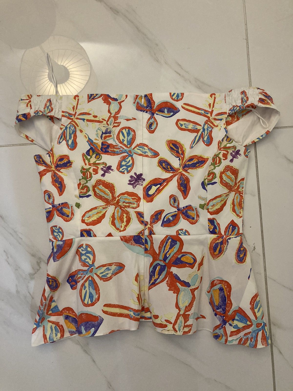 Peter Pilotto Off-the-shoulder Peter Pilotto top Size M / US 6-8 / IT 42-44 - 6 Thumbnail