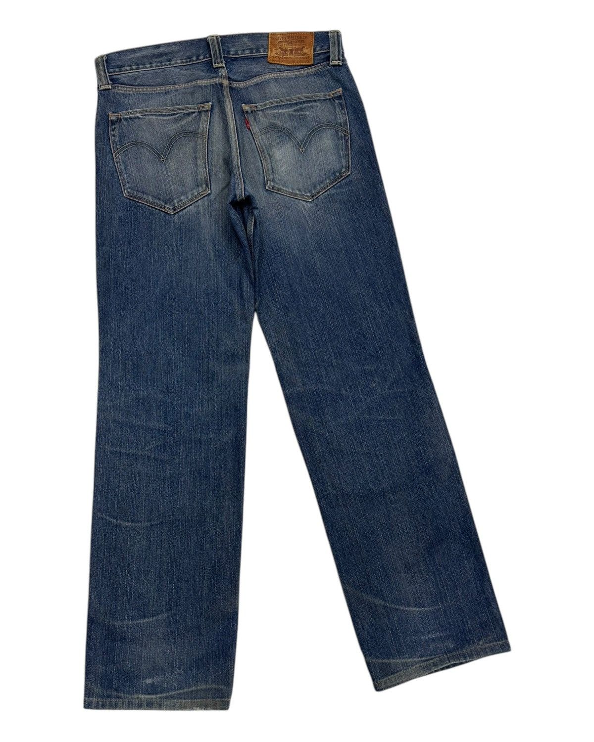 If Six Was Nine × Levi's × Levi's Vintage Clothing 🔥VINTAGE LEVIS 702 BAGGY DISTRESSED DENIM JEANS Size US 34 / EU 50 - 4 Thumbnail