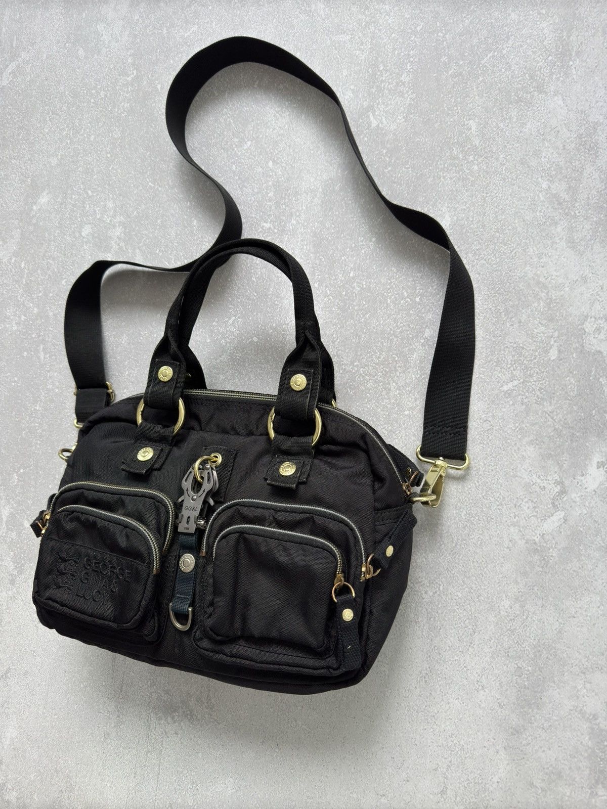 George Gina & Lucy × Japanese Brand Vintage George Gina & Lucy Side Saddie Shoulder Pocket Bag Size ONE SIZE - 2 Thumbnail