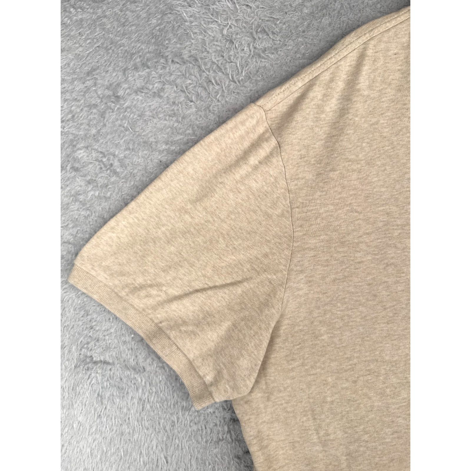 Ralph Lauren Ralph Lauren Polo Shirt Adult XL Beige 100% Cotton Short Sleeve Regular Fit Men’s Polo Shirt Beige 100% Cotton Modern Sports Mens Size US XL / EU 56 / 4 - 3 Thumbnail