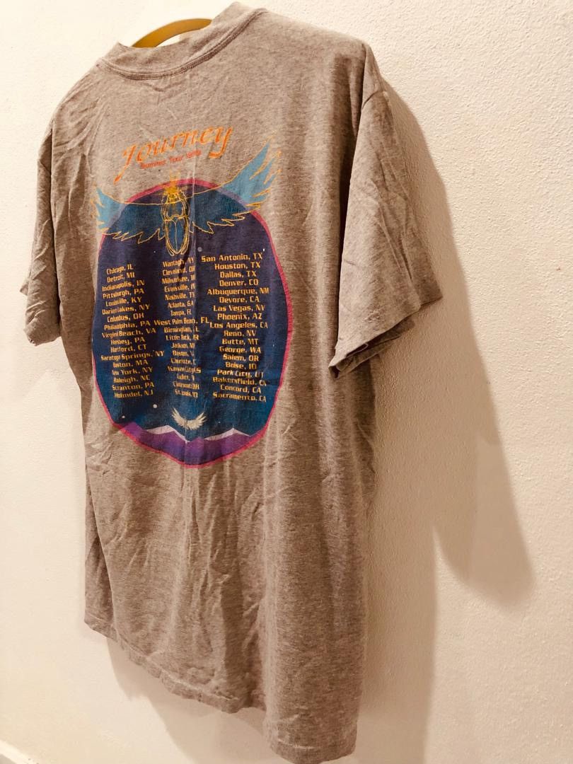 Band Tees × Gildan × Vintage Vintage The JOURNEY Band Tee Size US L / EU 52-54 / 3 - 6 Thumbnail