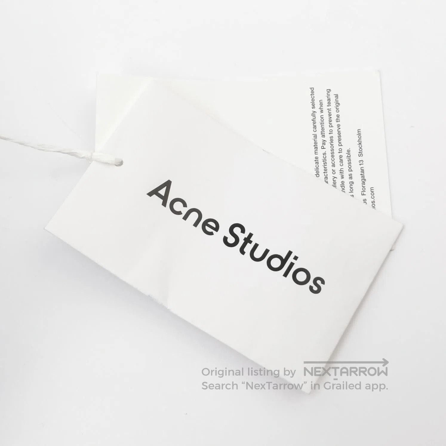Acne Studios Acne Studios XS Letter Logo Hoody. Size US M / EU 48-50 / 2 - 1 Thumbnail