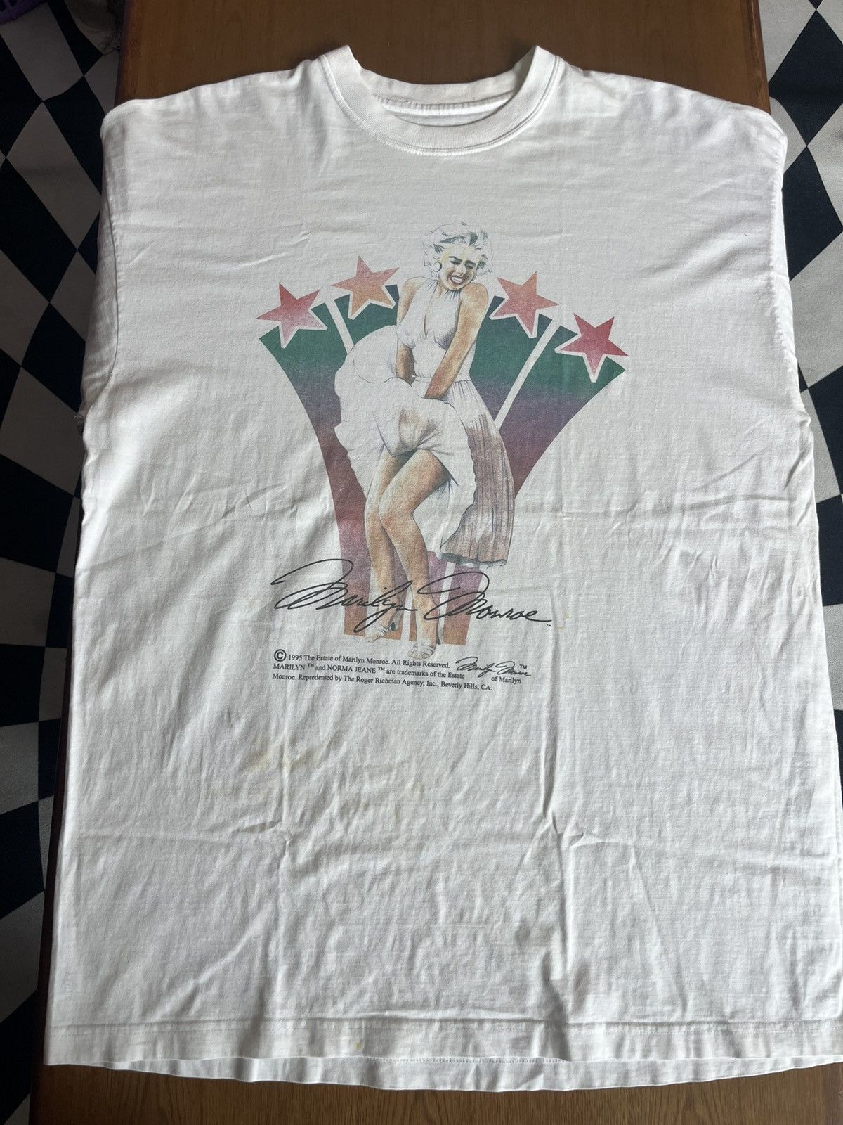 Arts & Science Vintage Marilyn Monroe 1995’s The Estate Artwork Tshirt Size US XL / EU 56 / 4 - 3 Thumbnail