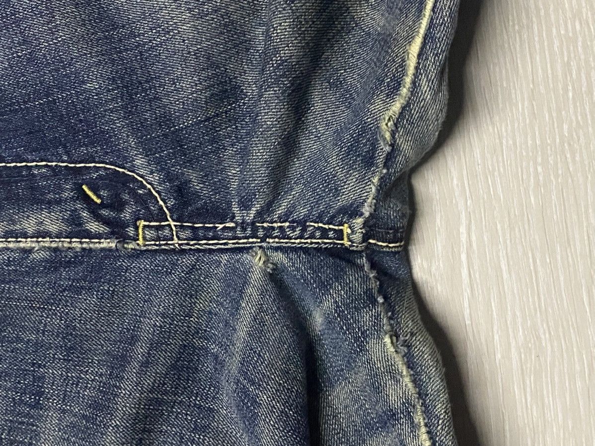 Levi's Vintage Levis 510 Mud Wash Distressed Distressed Baggy Jeans Size US 30 / EU 46 - 12 Thumbnail