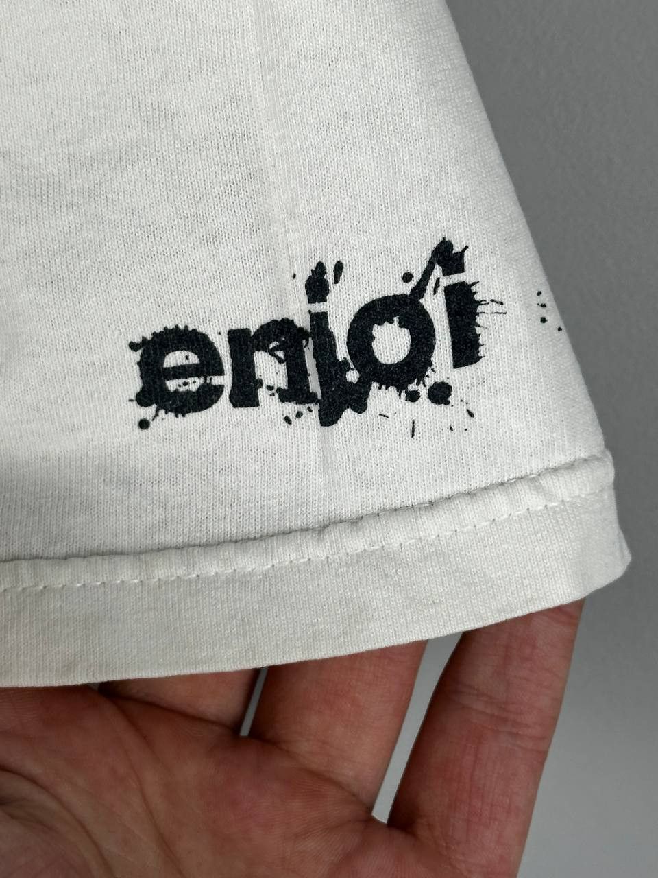 Enjoi Vintage Enjoi Skateboarding Garphic Print White T Shirt Size US L / EU 52-54 / 3 - 7 Thumbnail