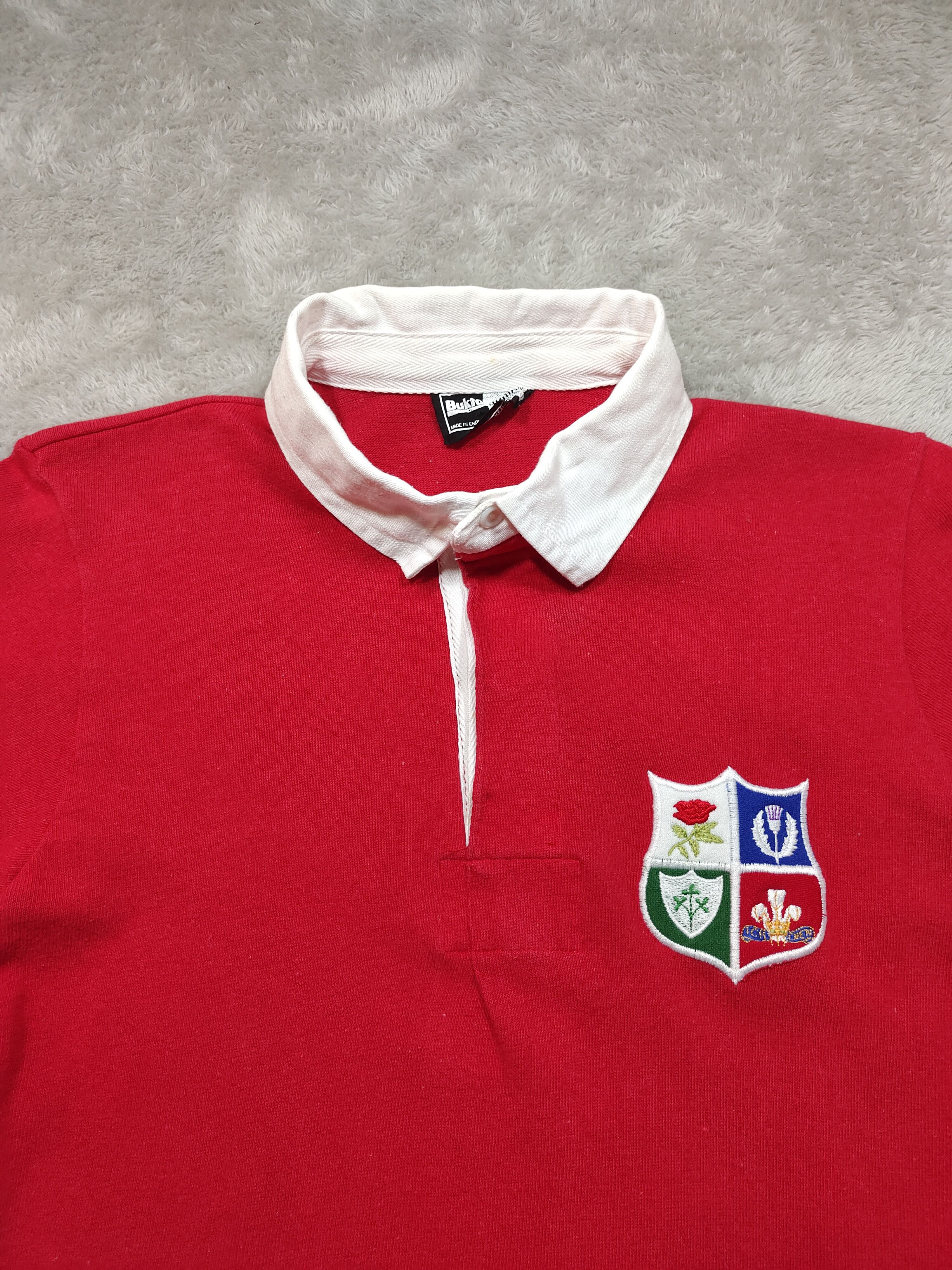 Vintage VINTAGE BUKTA DORIAN BRITISH AND IRISH LION RUGBY POLO SHIRT Size US S / EU 44-46 / 1 - 4 Thumbnail