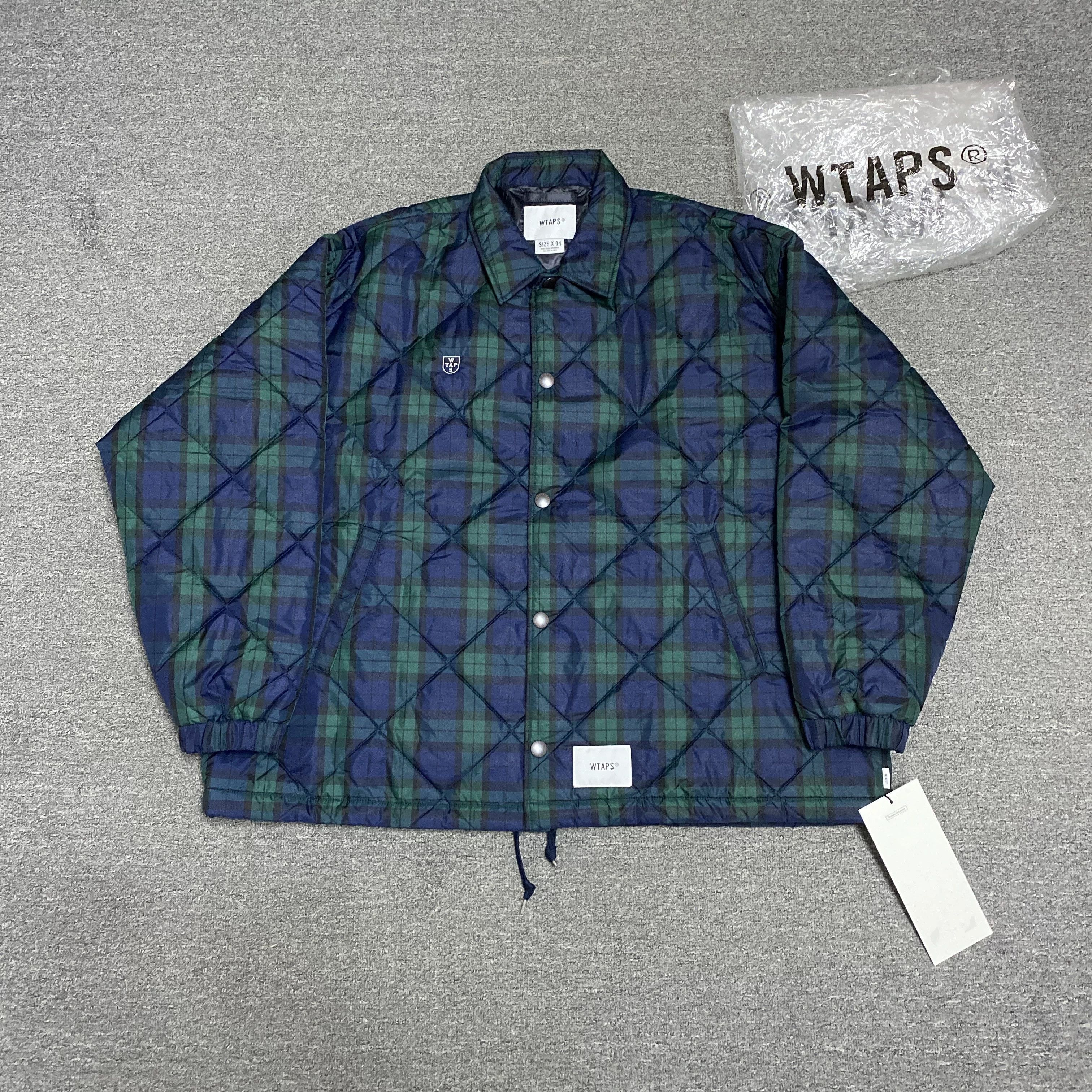 Wtaps WTAPS 22AW CHIEF Plaid Puffer Jacket Size US XL / EU 56 / 4 - 1 Thumbnail