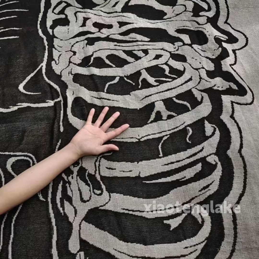 Designer × Japanese Brand × Vintage Multifunctional sofa bedroom tattoo hiphop tapestry rug Size ONE SIZE - 4 Thumbnail