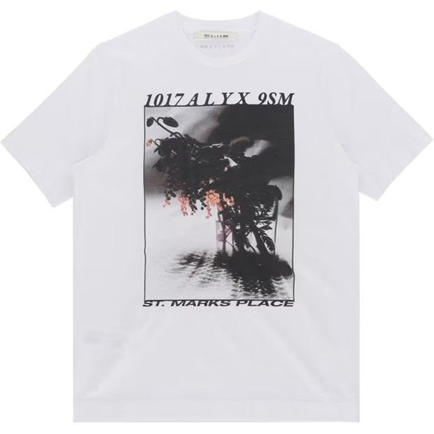 1017 ALYX 9SM o1g2r1mq0824 Icon Flwr T-Shirts in White Size US L / EU 52-54 / 3 - 1 Thumbnail