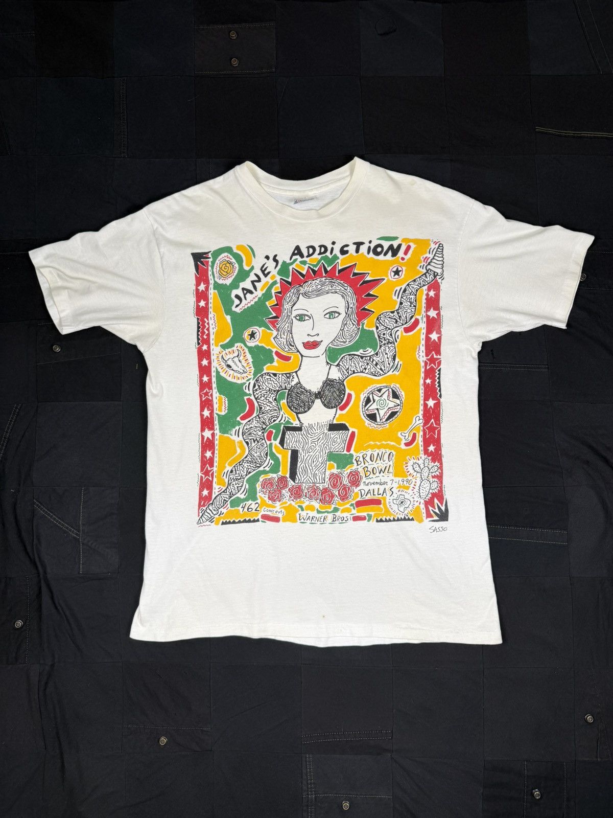 Band Tees × Vintage Jane’s Addiction “Bronco Bowl” Tee Size US XXL / EU 58 / 5 - 1 Thumbnail