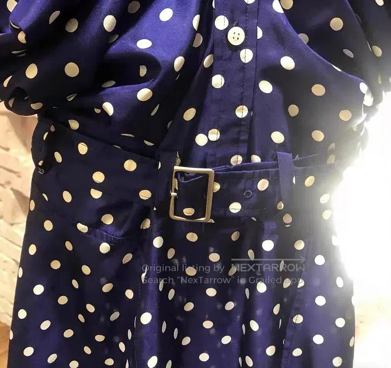 Junya Watanabe JUNYA WATANABE Blue and White Polka Dot Set Size S / US 4 / IT 40 - 3 Thumbnail