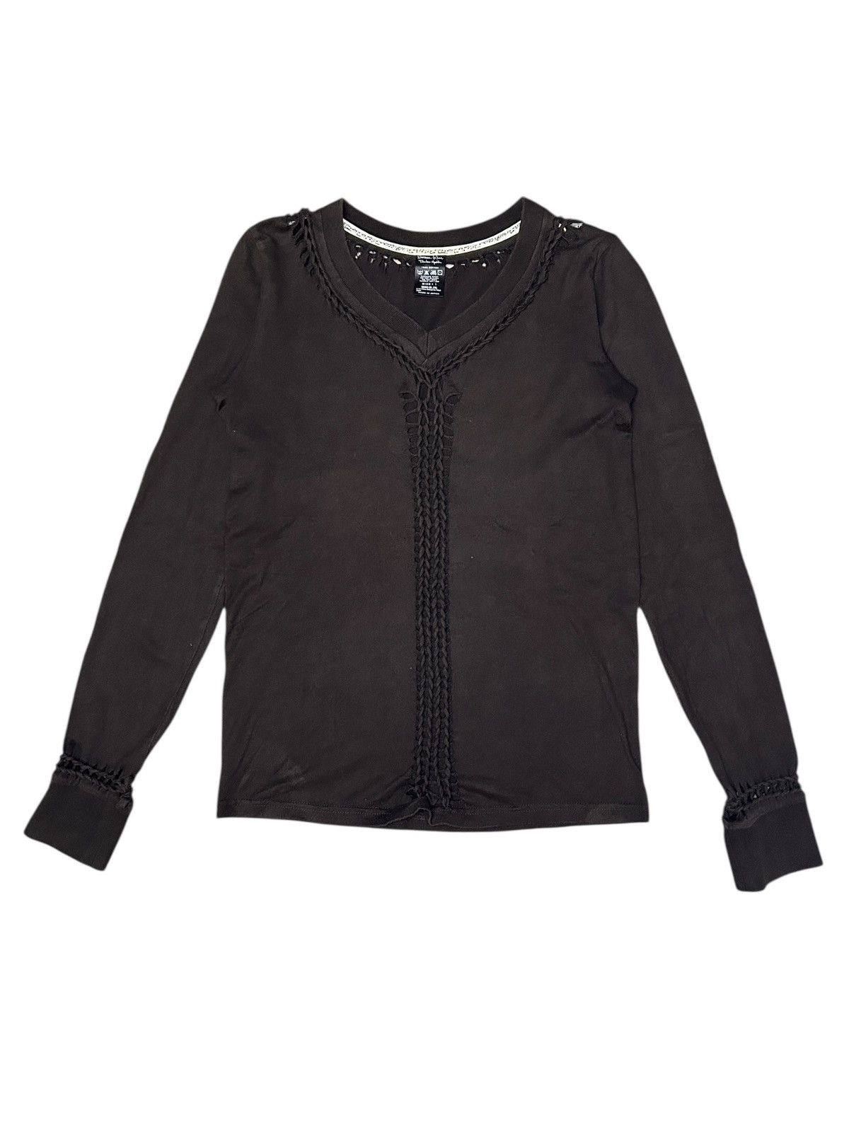 Number (N)ine S/S 07 Braided LS T-Shirt Size US S / EU 44-46 / 1 - 1 Thumbnail