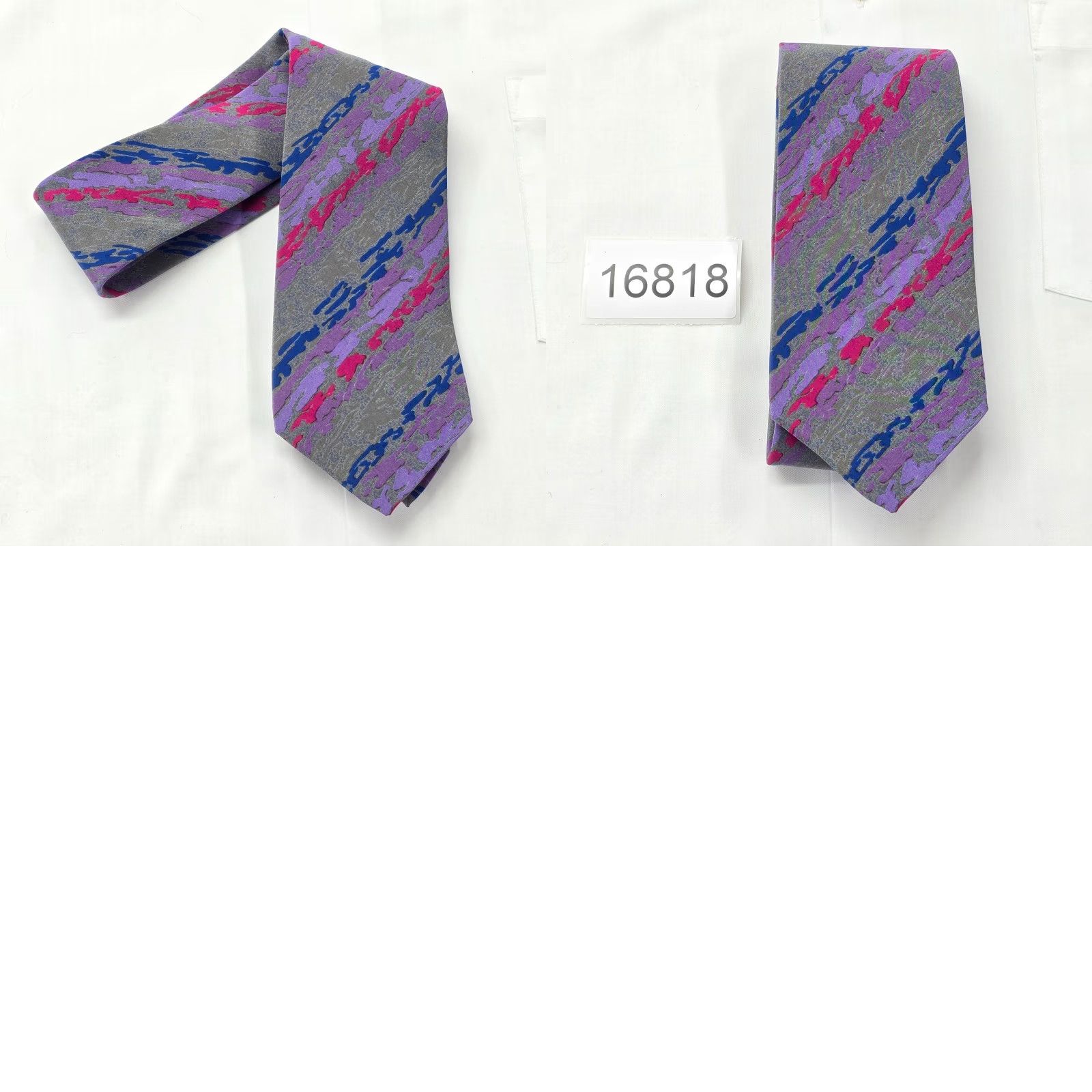 Missoni VTG Missoni Cravatte Necktie Mens Multicolor Silk Designer Tie Hand Made Spain Size ONE SIZE - 8 Thumbnail