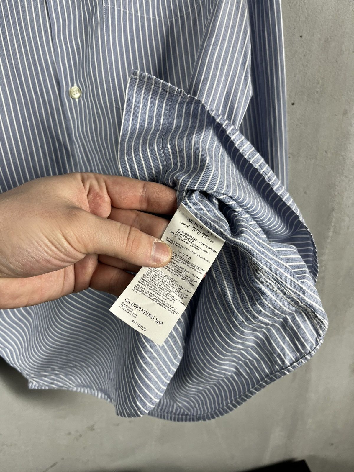Armani Armani jeans button shirt vintage Size US M / EU 48-50 / 2 - 10 Thumbnail
