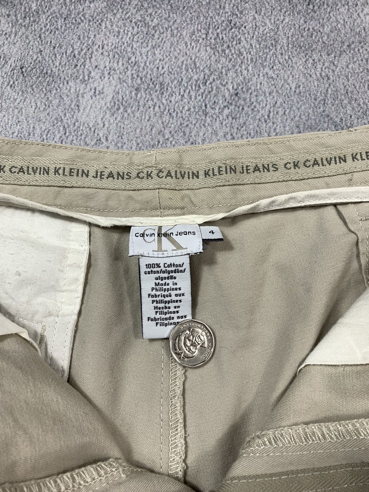 Calvin Klein × Vintage Vintage Y2K Calvin Klein casual shorts Japanese size Size 27" / US 4 / IT 40 - 10 Thumbnail