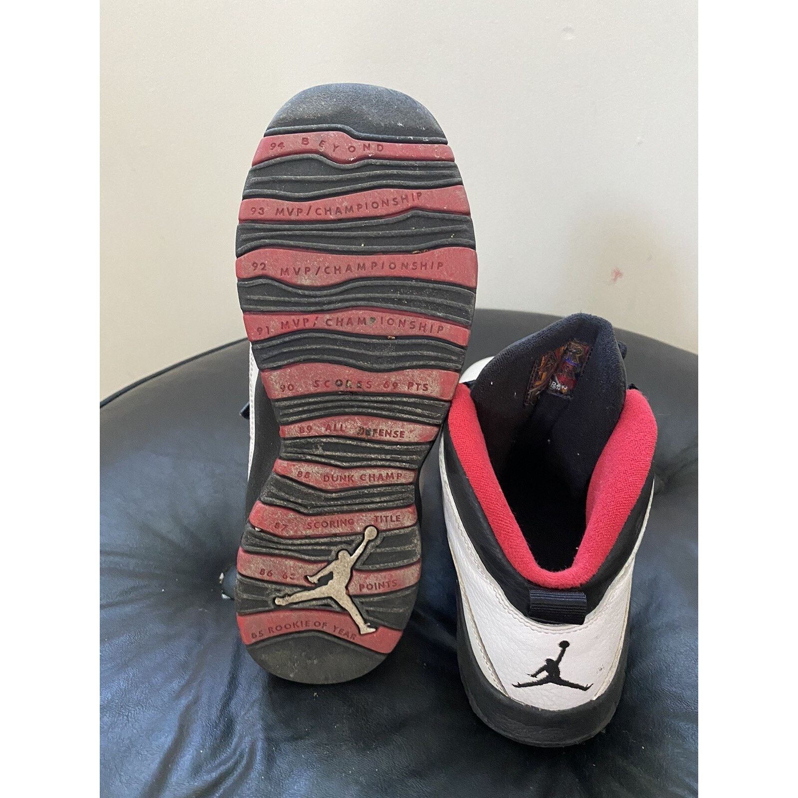 Nike Nike Air Jordan 10 Retro GS Double Nickel 310806-102 Size 6Y Size US 6 / EU 39 - 8 Thumbnail