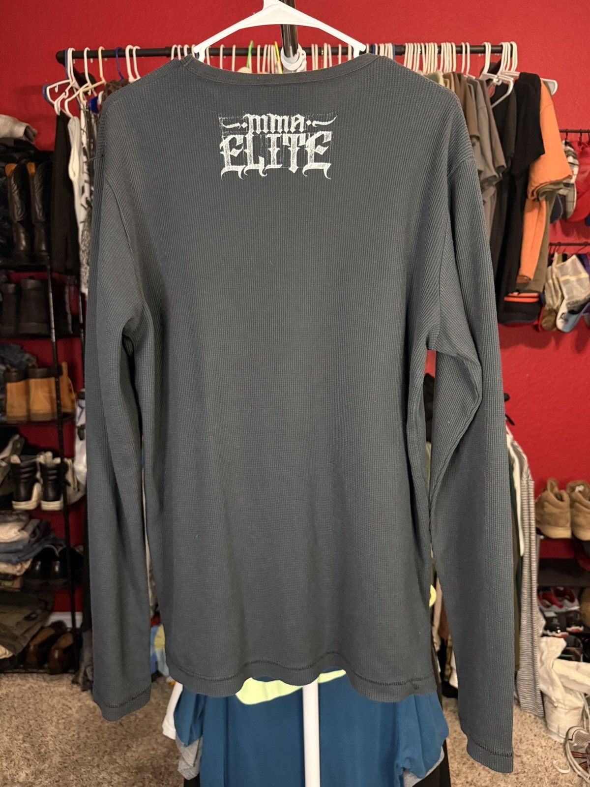 WWE MMA Elite Cross Long sleeve Size US XL / EU 56 / 4 - 3 Thumbnail