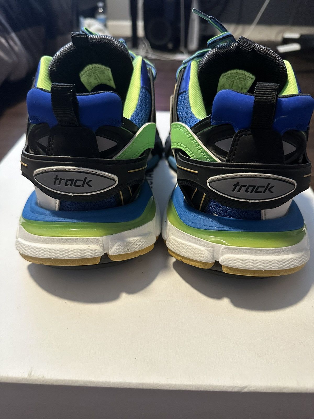 Balenciaga Balenciaga Track Green White Blue Size US 9 / EU 42 - 4 Thumbnail