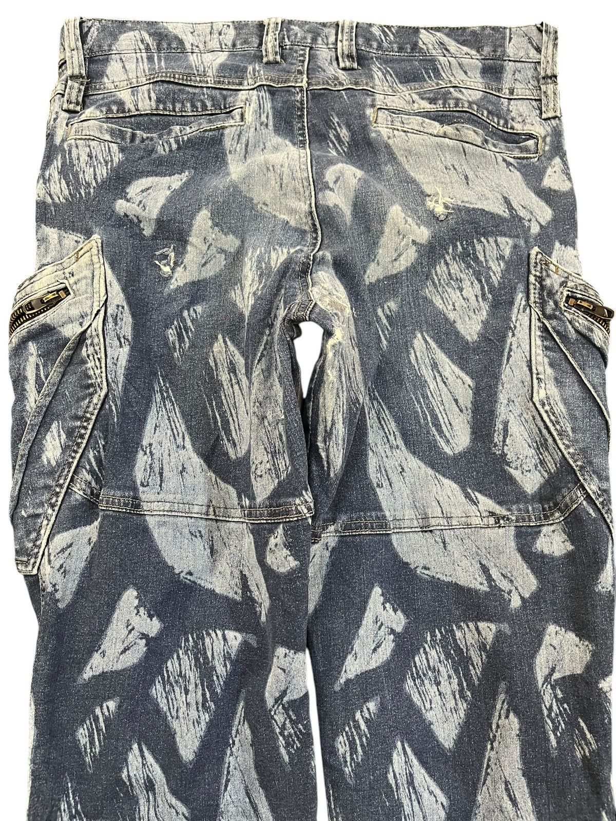 Japanese Brand Vintage TS Design Cargo Artwork Denim Size US 34 / EU 50 - 8 Thumbnail