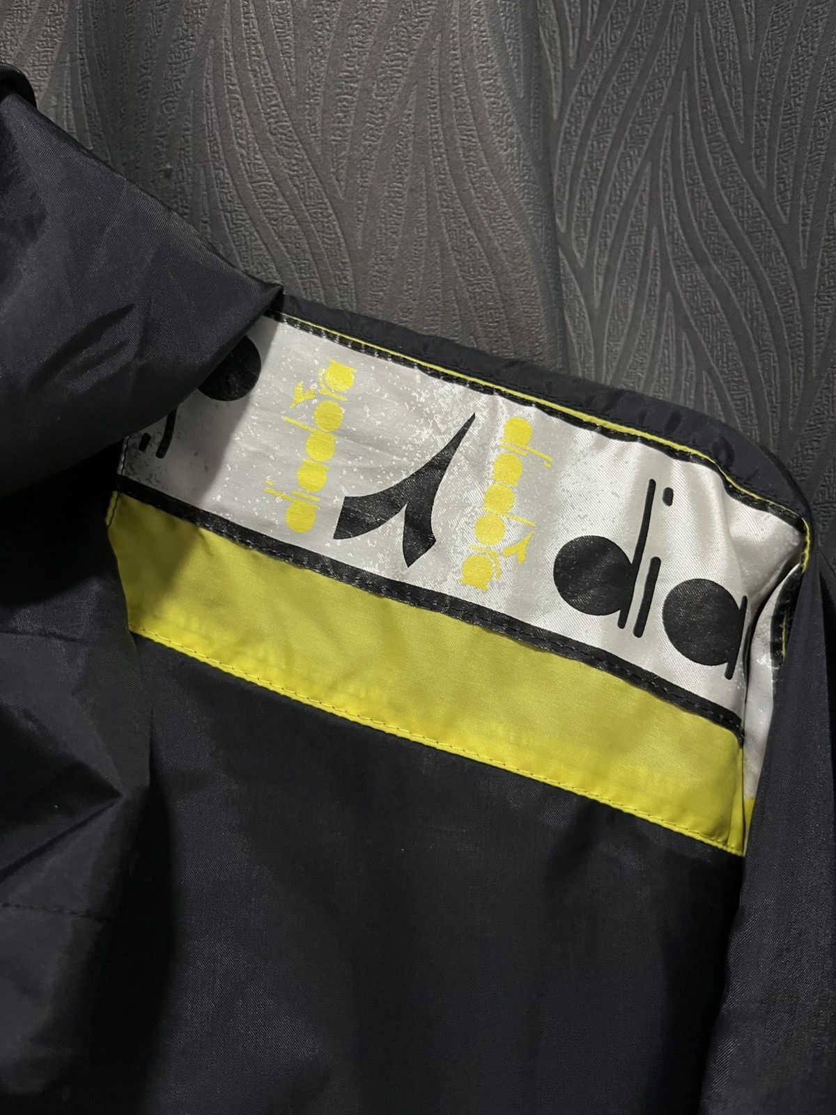 Diadora × Vintage Diadora Pullover Hoodie Big Logo Windbreaker 90s Size US XL / EU 56 / 4 - 3 Thumbnail