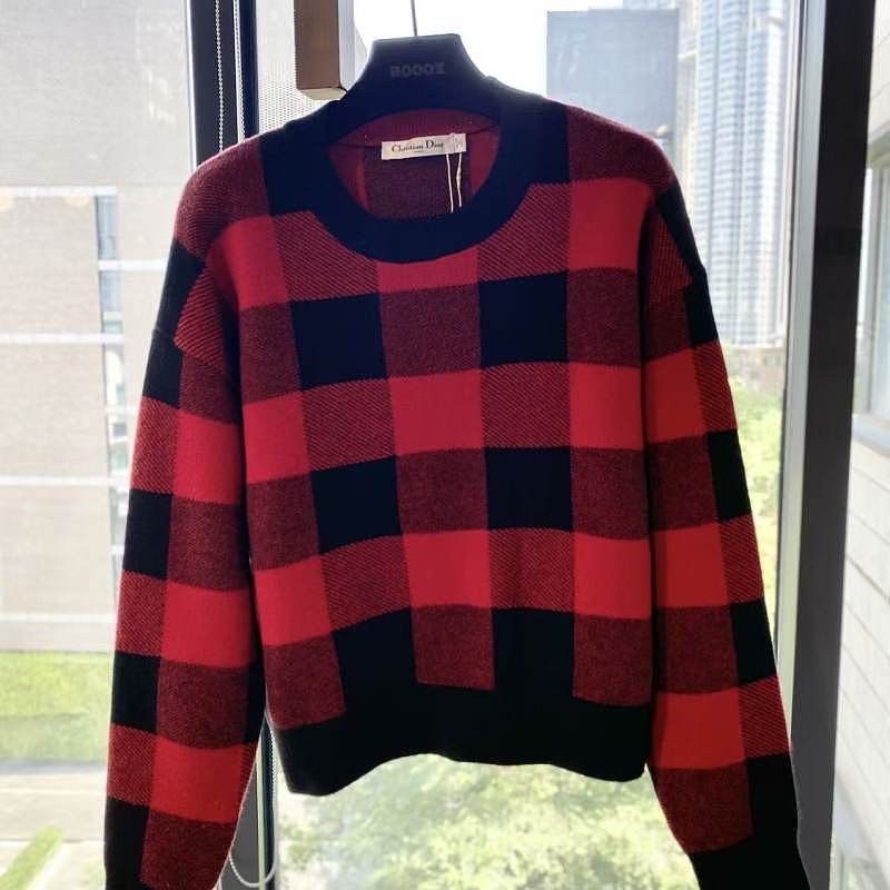 Dior Dior J'Adior 8 Check Sweater Size 36 Size XS / US 0-2 / IT 36-38 - 1 Thumbnail