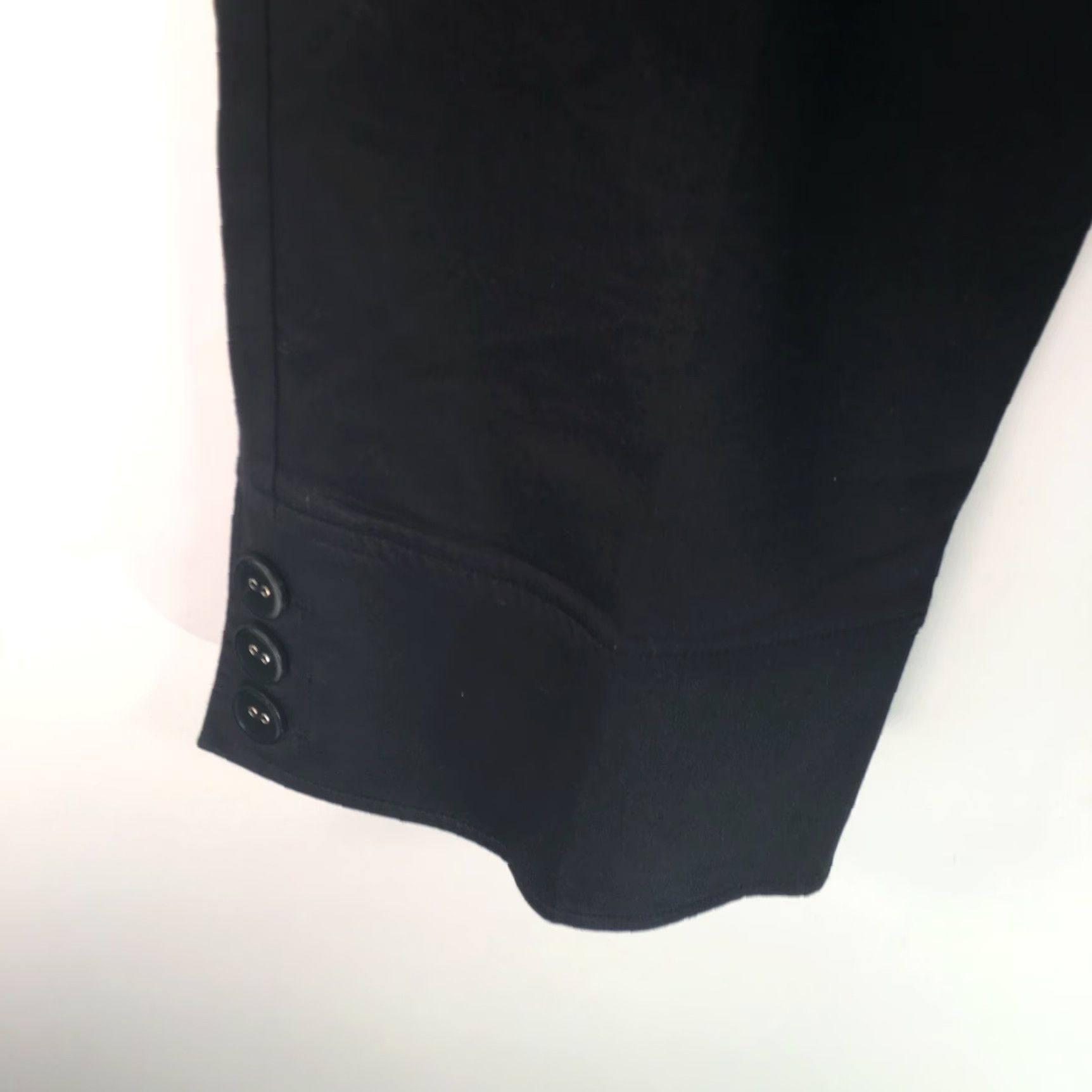 Vintage TRIbella Sport Capri Pants Womens Size 12 Black High Rise Straight Leg Casual Size 34" / US 12 / IT 48 - 3 Thumbnail