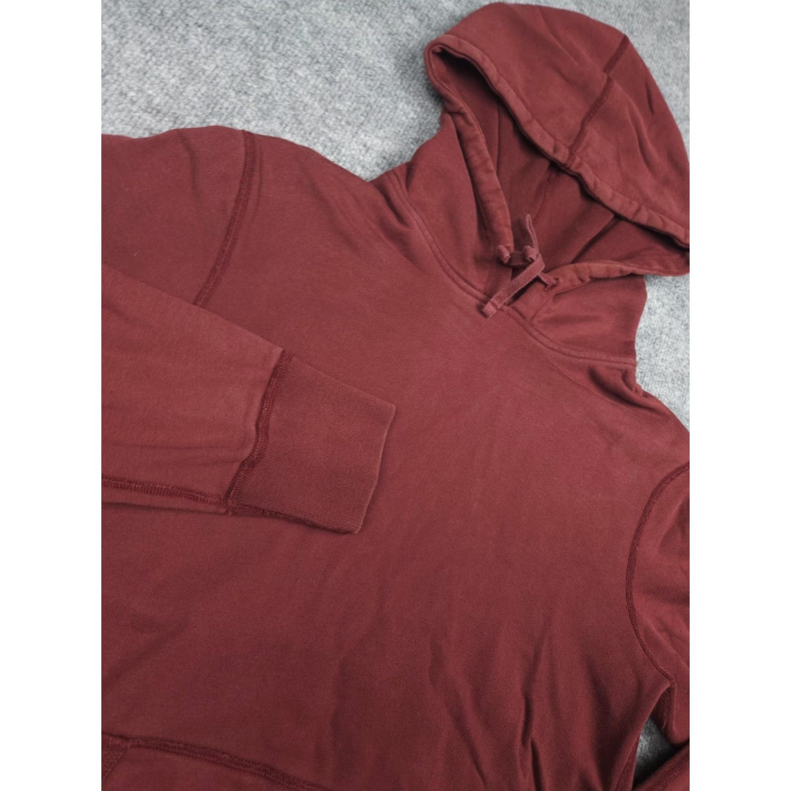Reigning Champ Reigning Champ Hoodie Women Medium Red 100% Cotton Hooded Pullover Sweatshirt Size M / US 6-8 / IT 42-44 - 3 Thumbnail