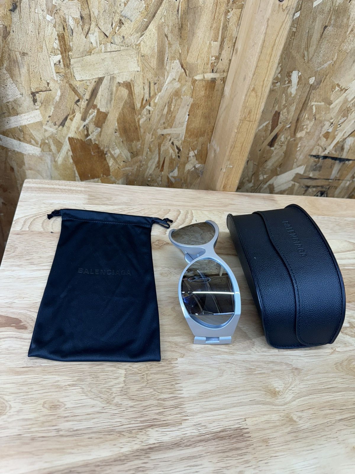 Balenciaga Balenciaga BB0154S Sunglasses Size ONE SIZE - 2 Thumbnail