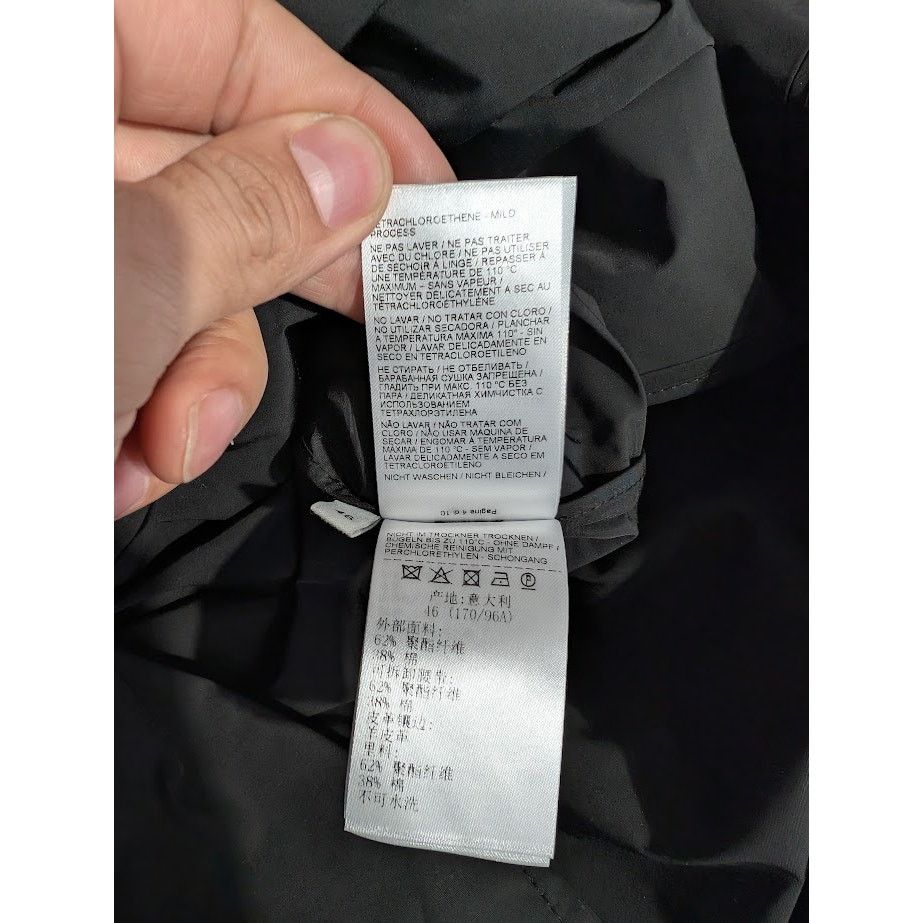 Bottega Veneta o1rshd1 Trench Fluid Technical Cotton Coat in Black Size US S / EU 44-46 / 1 - 21 Thumbnail