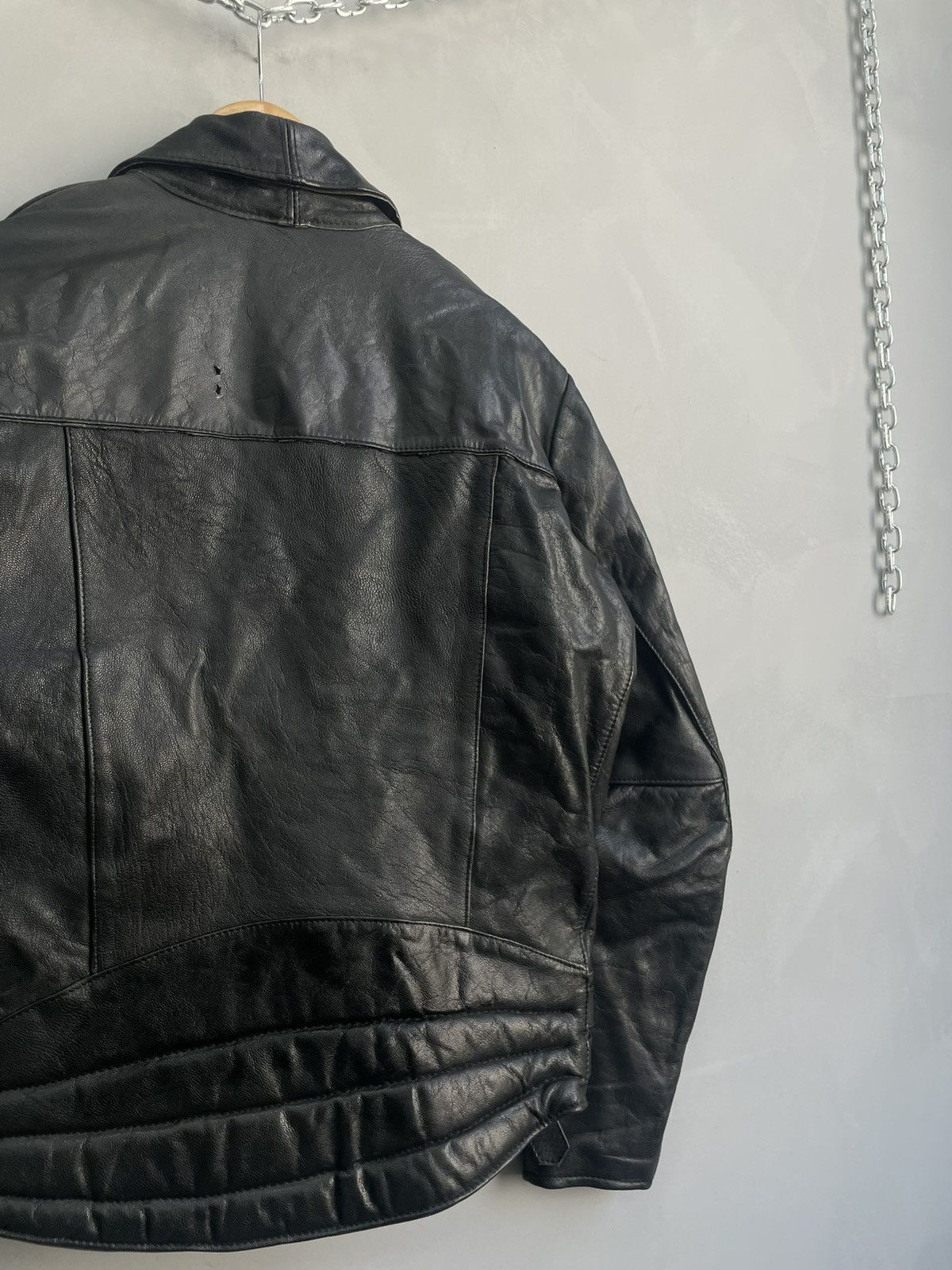 Harley Davidson Biker leather bomber jacket hype 90s japanese y2k Size US M / EU 48-50 / 2 - 8 Thumbnail