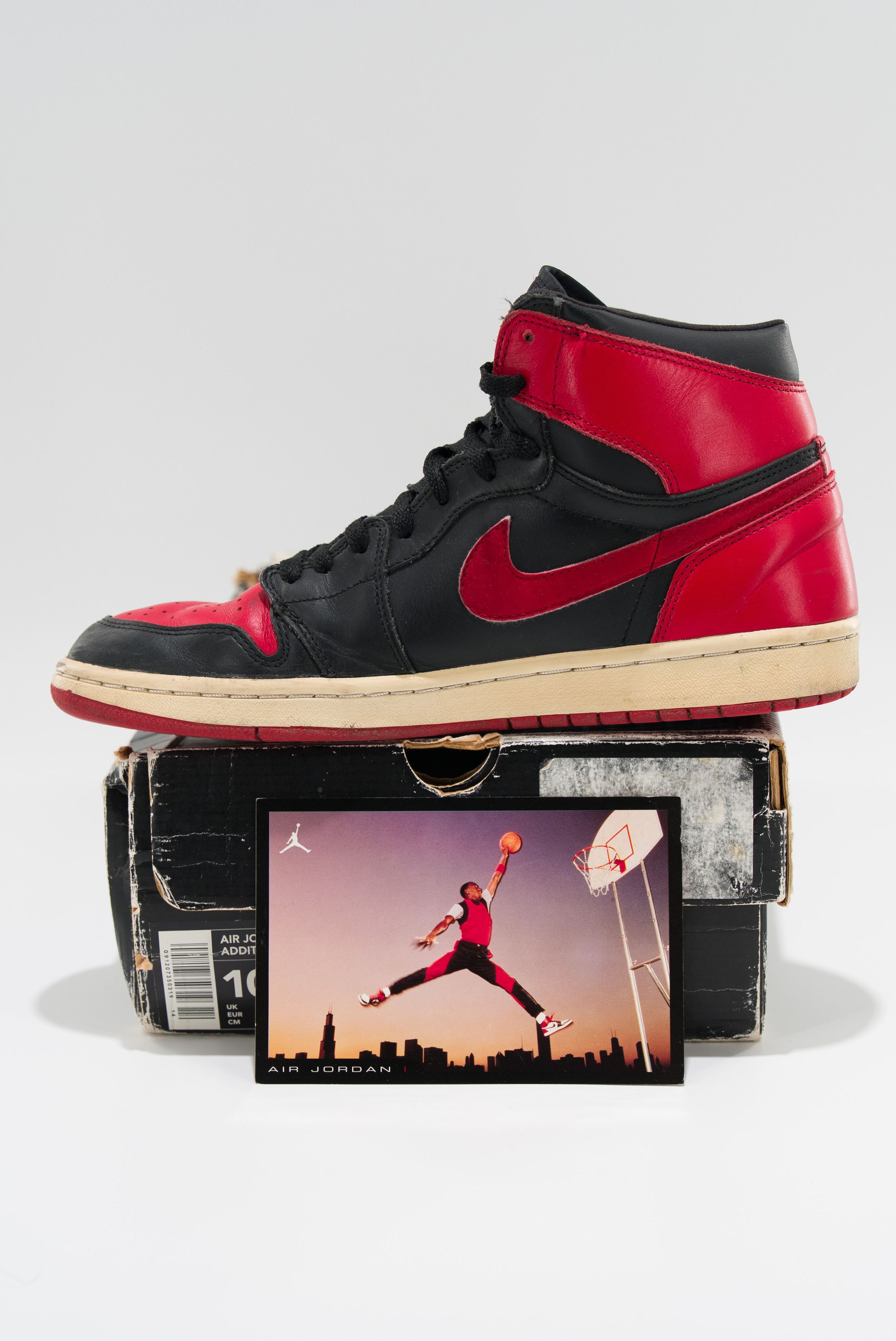 Jordan Brand Jordan 1 Retro Bred (2001) Size US 10.5 / EU 43-44 - 20 Thumbnail