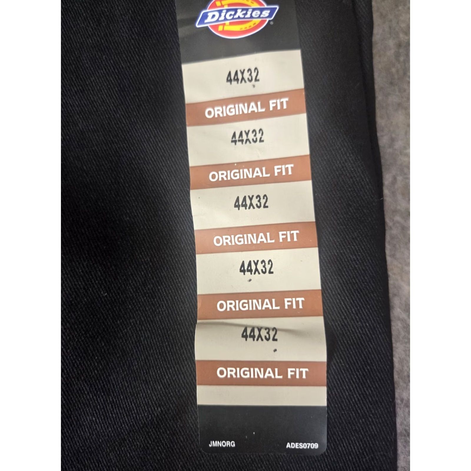 Dickies Dickies 874 Dickies Men’s Pants 874 Original Fit Black 44x32 Workwear NWT New Flat Front Belt Loops Inseam 32 Mens Pants Size US 44 / EU 60 - 2 Thumbnail