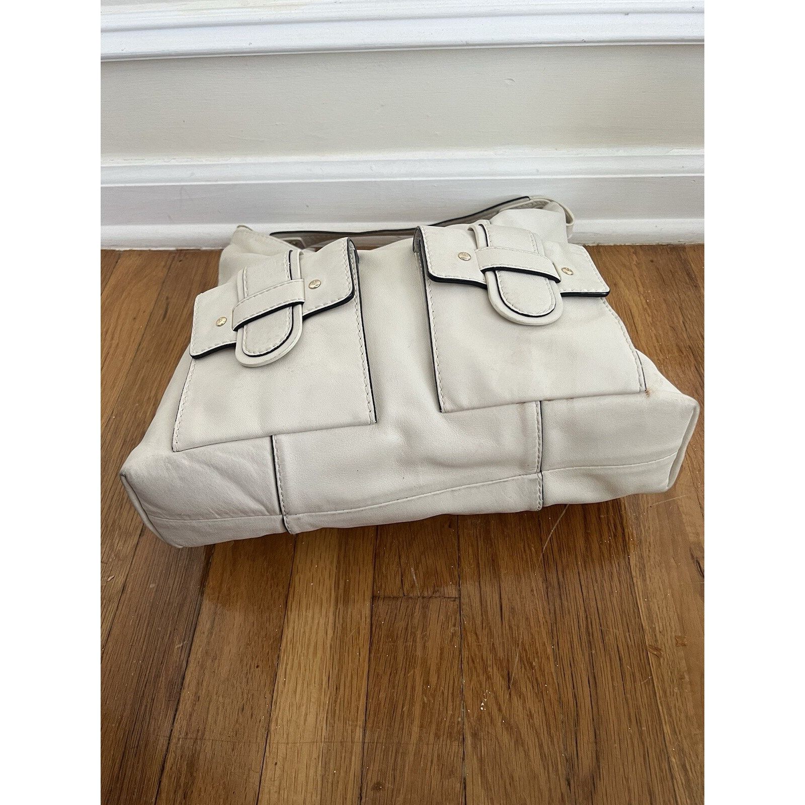 Kate Spade Kate Spade Hobo Tote Warm White ivory Leather B000490 Size ONE SIZE - 12 Thumbnail