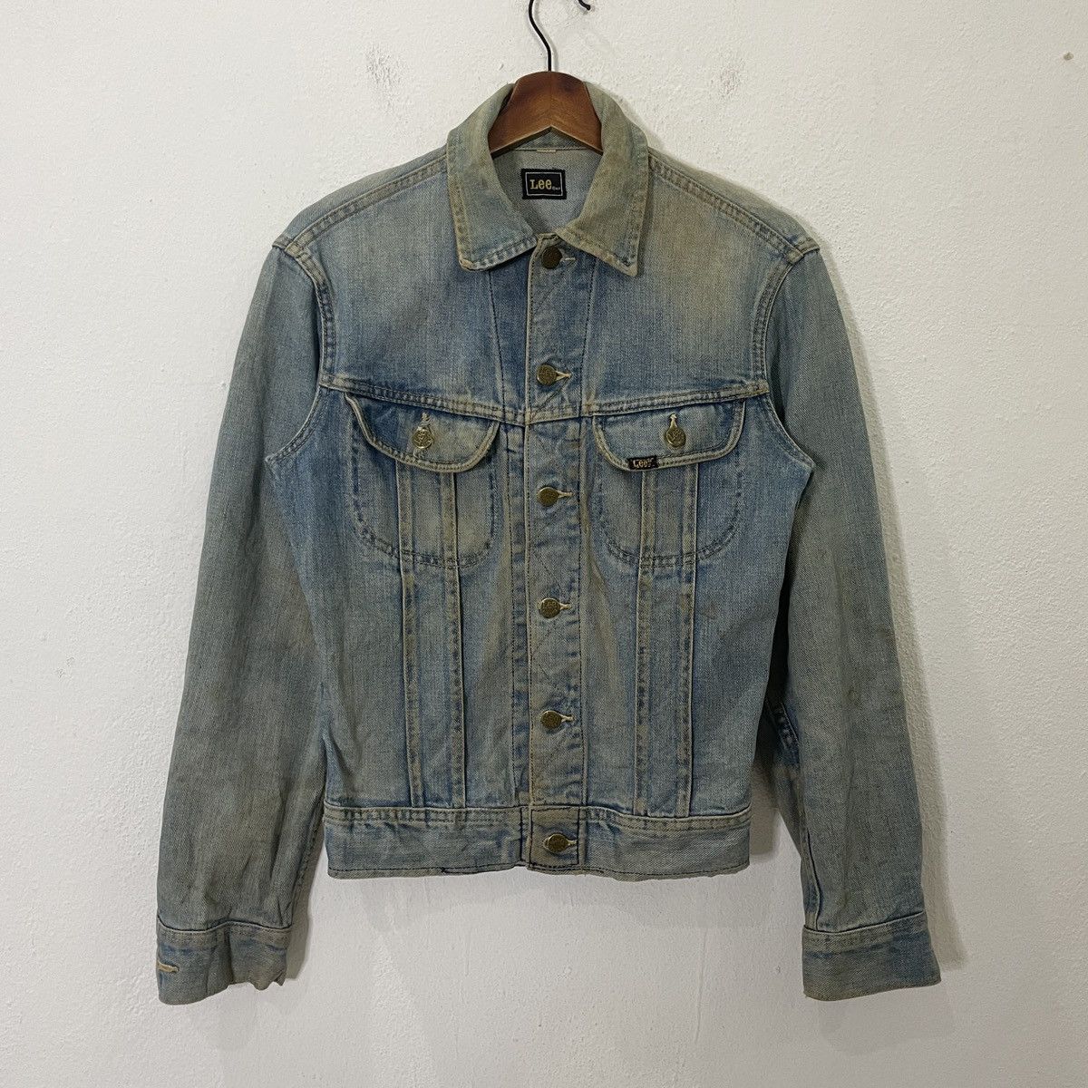 Japanese Brand × Lee Vintage 90s LEE Denim Jacket Size M / US 6-8 / IT 42-44 - 1 Thumbnail