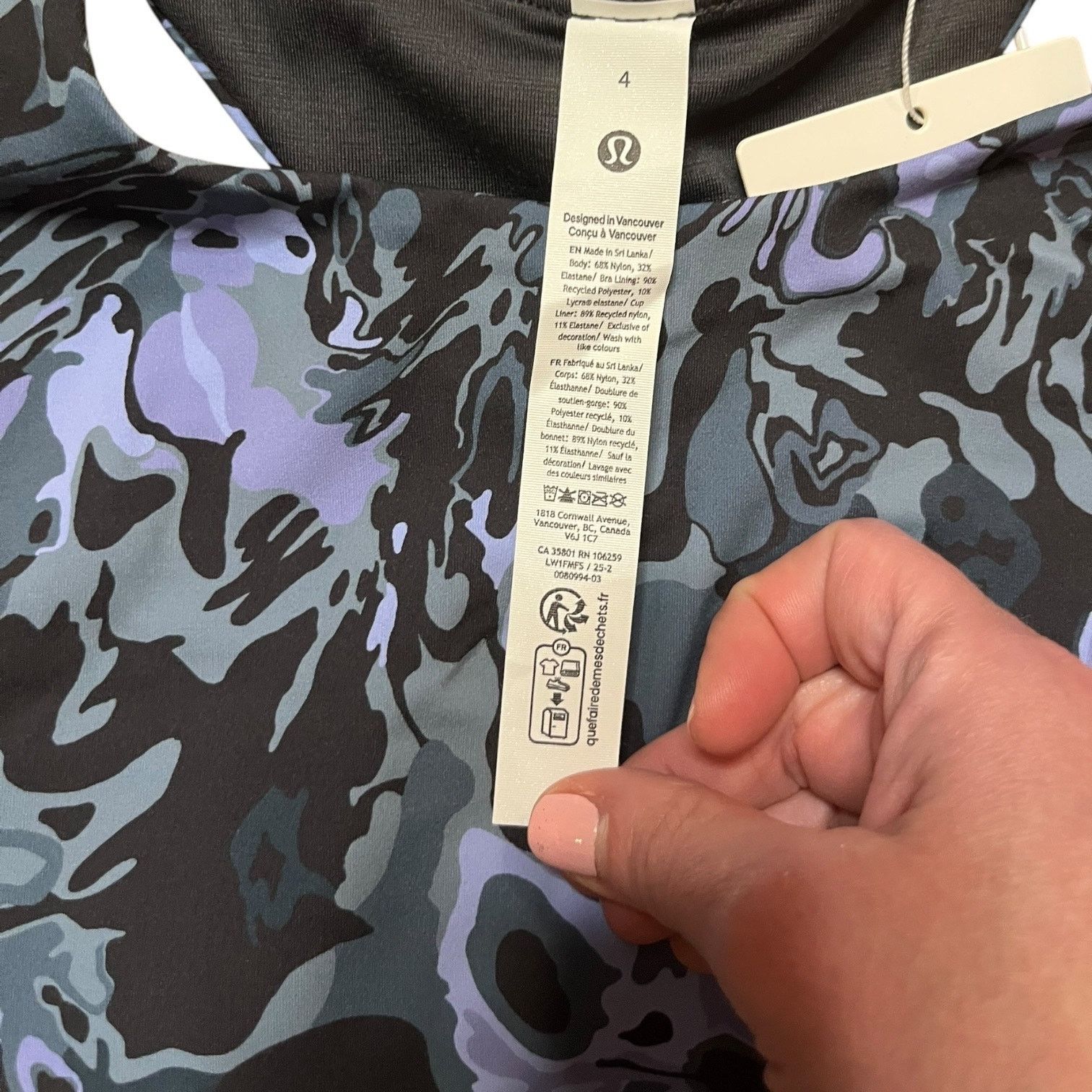 Lululemon Lululemon Swift Speed Cropped Tank Size 4 Flower Meld Multi Size S / US 4 / IT 40 - 4 Thumbnail