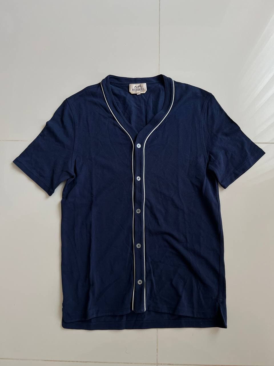 Designer × Hermes beautiful shirt from the HERMES brand Size US M / EU 48-50 / 2 - 1 Thumbnail