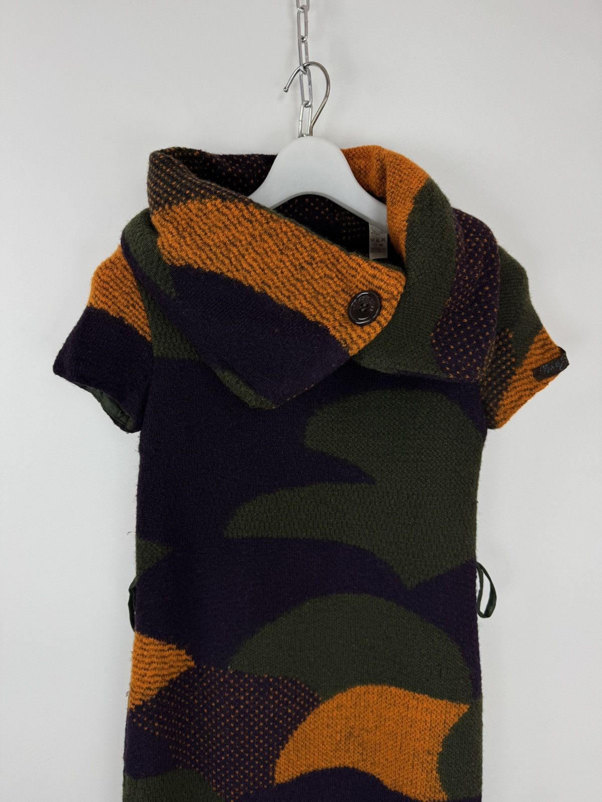 Miss Sixty Miss Sixty wool midi dress turtleneck short sleeve Size M / US 6-8 / IT 42-44 - 2 Thumbnail
