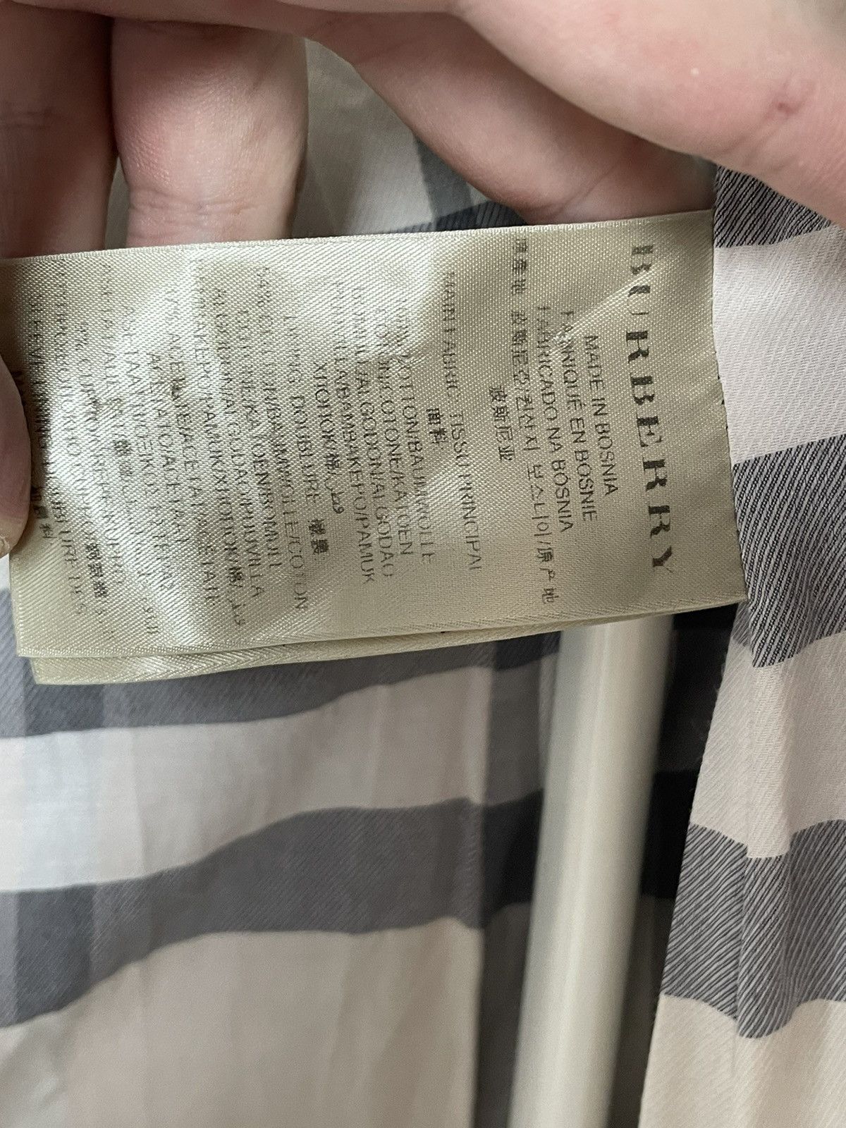 Burberry Burberry-Brit Trench Coat nova check Beige UK 10 USA 8 Size US XS / EU 42 / 0 - 10 Thumbnail