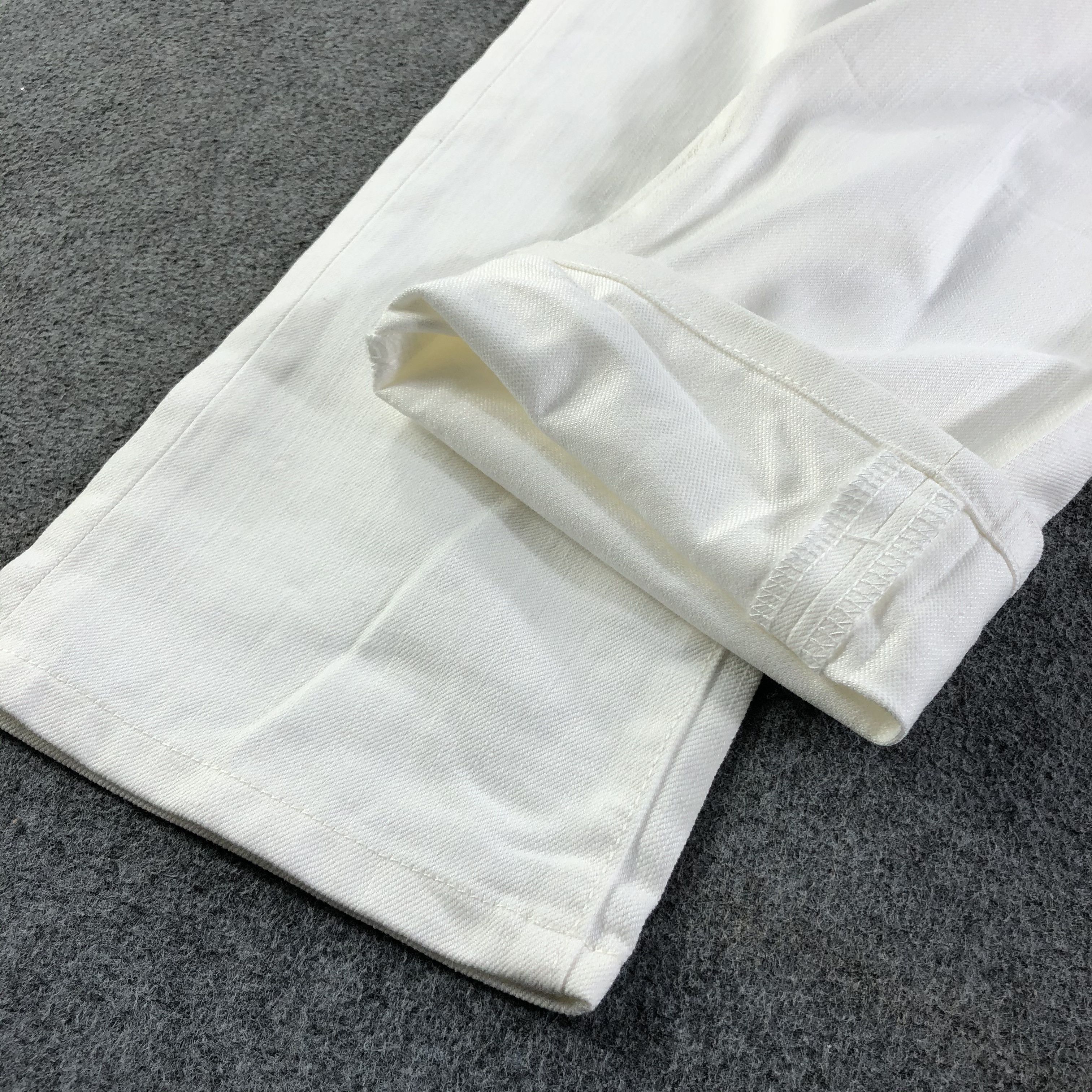 Japanese Brand Uniqlo Jeans White Denim -J2776 Size US 34 / EU 50 - 5 Thumbnail