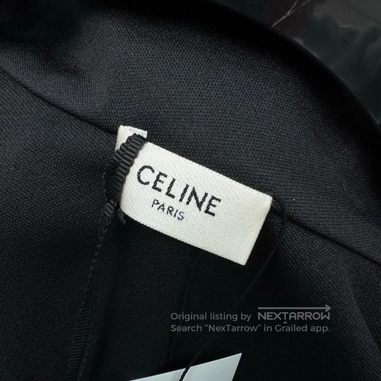 Celine black sequin embroidered zip jacket. Size XS / US 0-2 / IT 36-38 - 6 Thumbnail