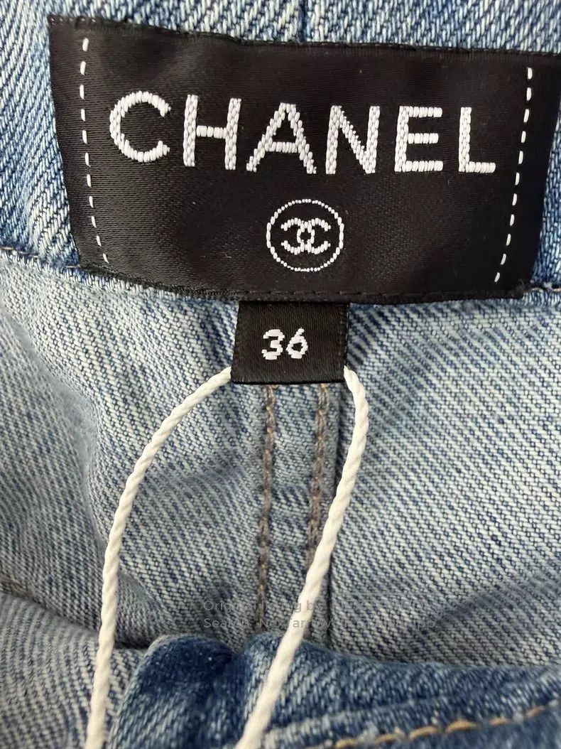 Chanel Chanel Beach series denim shorts Size 24" / US 00 / IT 34 - 4 Thumbnail