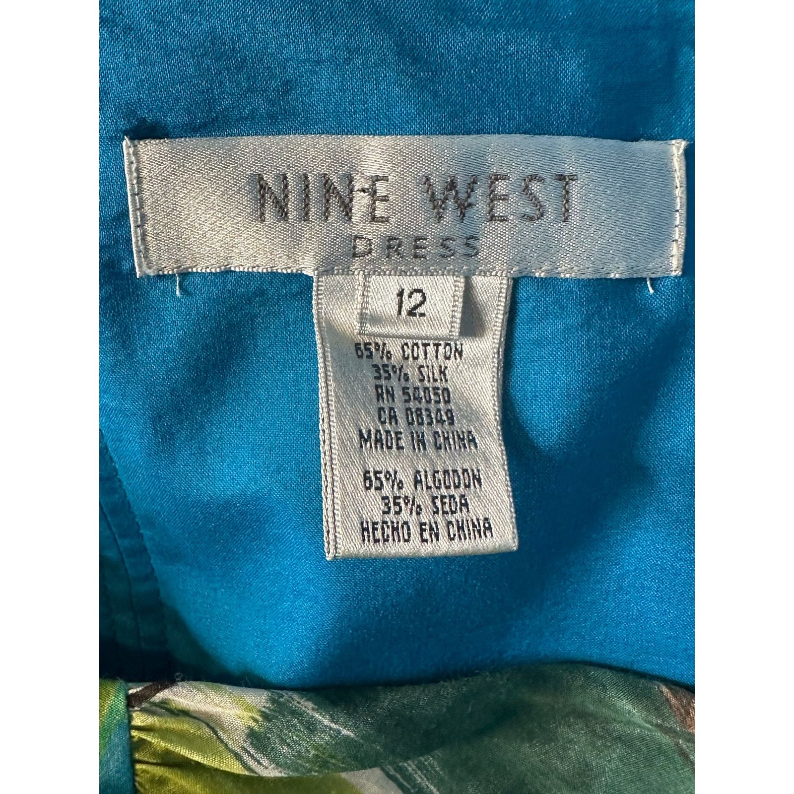Nine West Nine West colorful Y2K strapless party dress size 12 Size XL / US 12-14 / IT 48-50 - 3 Thumbnail