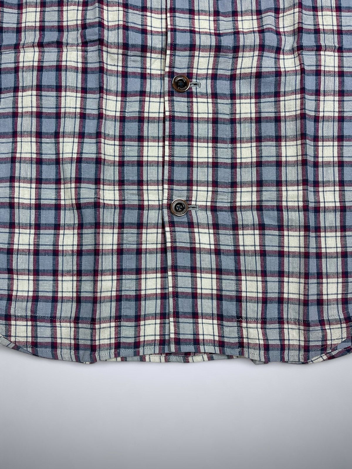 Hysteric Glamour × If Six Was Nine × Le Grande Bleu (L.G.B.) Monsieur Nicole Multipocket Semi Blazer Plaid Flannel Size M / US 6-8 / IT 42-44 - 7 Thumbnail